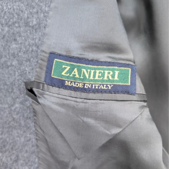 Zanieri Italian Cashmere Blend Blazer | Gaenslen & Volter Fabric | 42R - Picture 15 of 16
